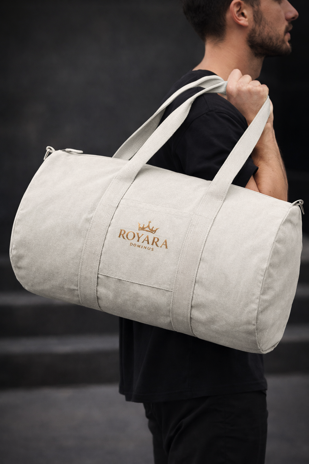 ROYARA Dominus Canvas Duffle Bag